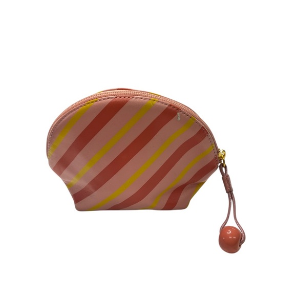 Furla Pink and Yellow Cosmetic Bag with Vintage Charm - Picture 2 of 7